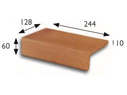 Profil schodowy 25 x 13 x 6 cm - PÅytki z rozciÄgniÄtego piaskowca - typ piaskowca artois - aragon gres - klinkier buchtal